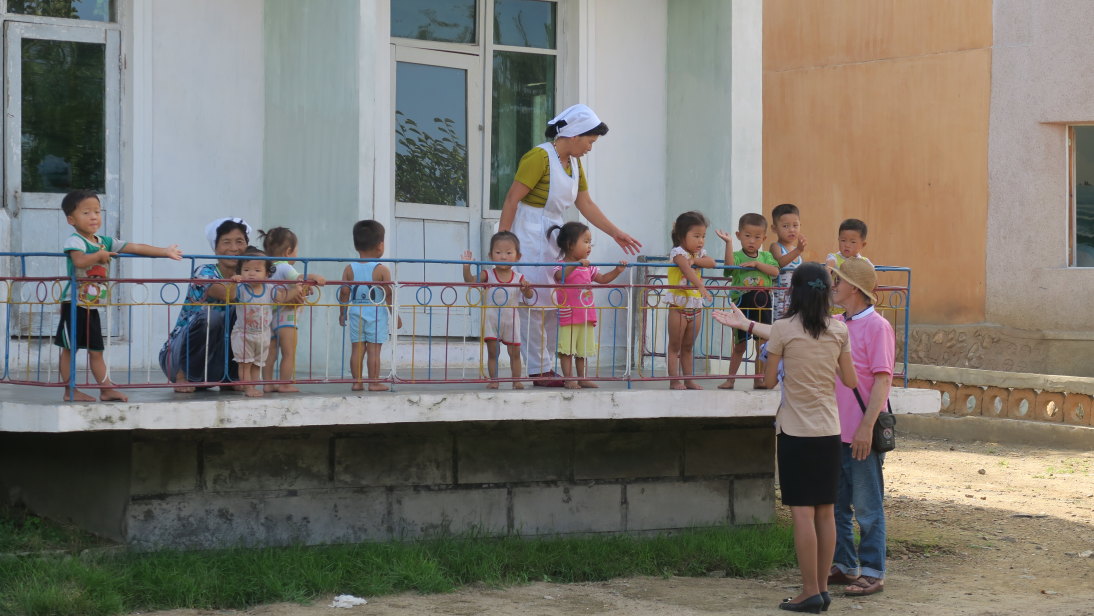 Guardería infantil en Chonsam.